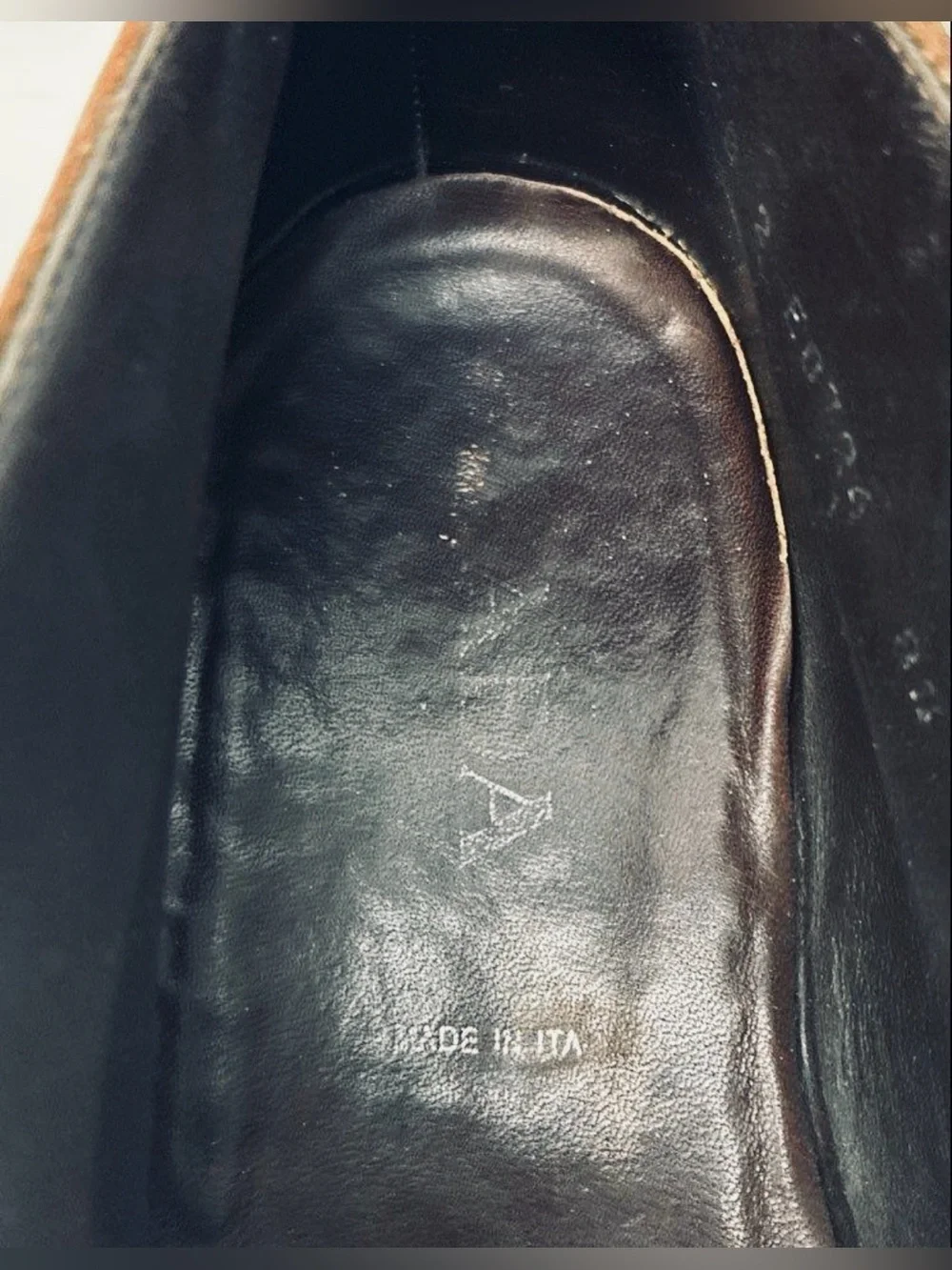 Vintage Prada Men’s Brown Leather Chukka Boots with Lace-Up Size: 8.5
